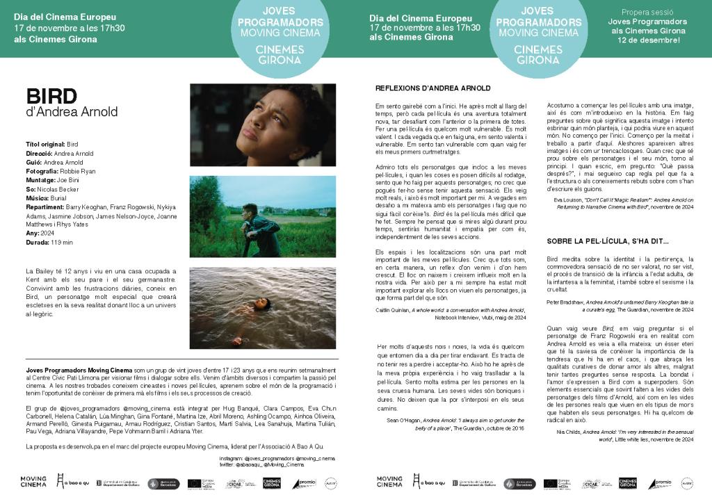 Full de mà - BIRD_A4