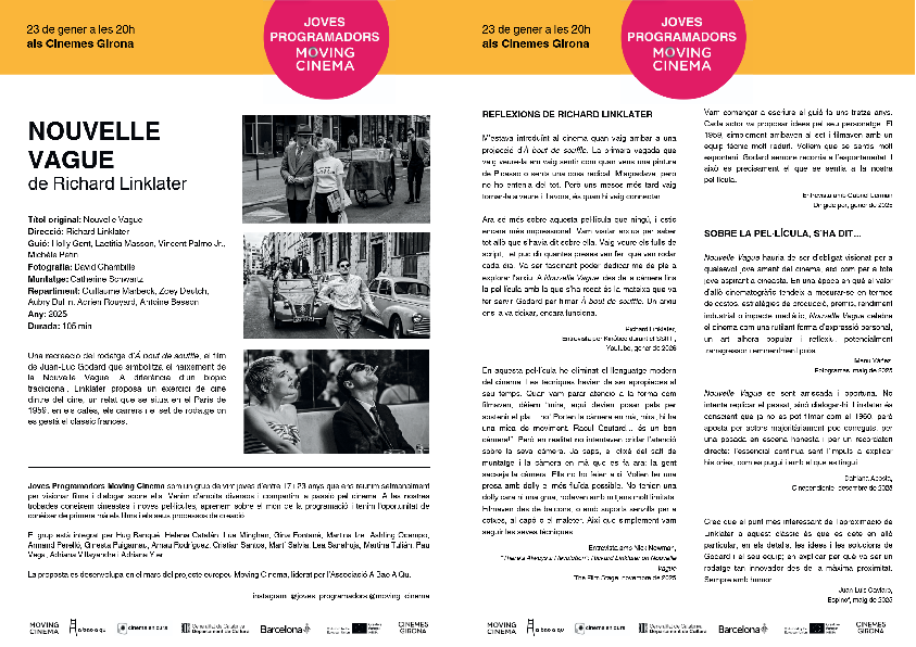 Full de sala 'Nouvelle Vague'