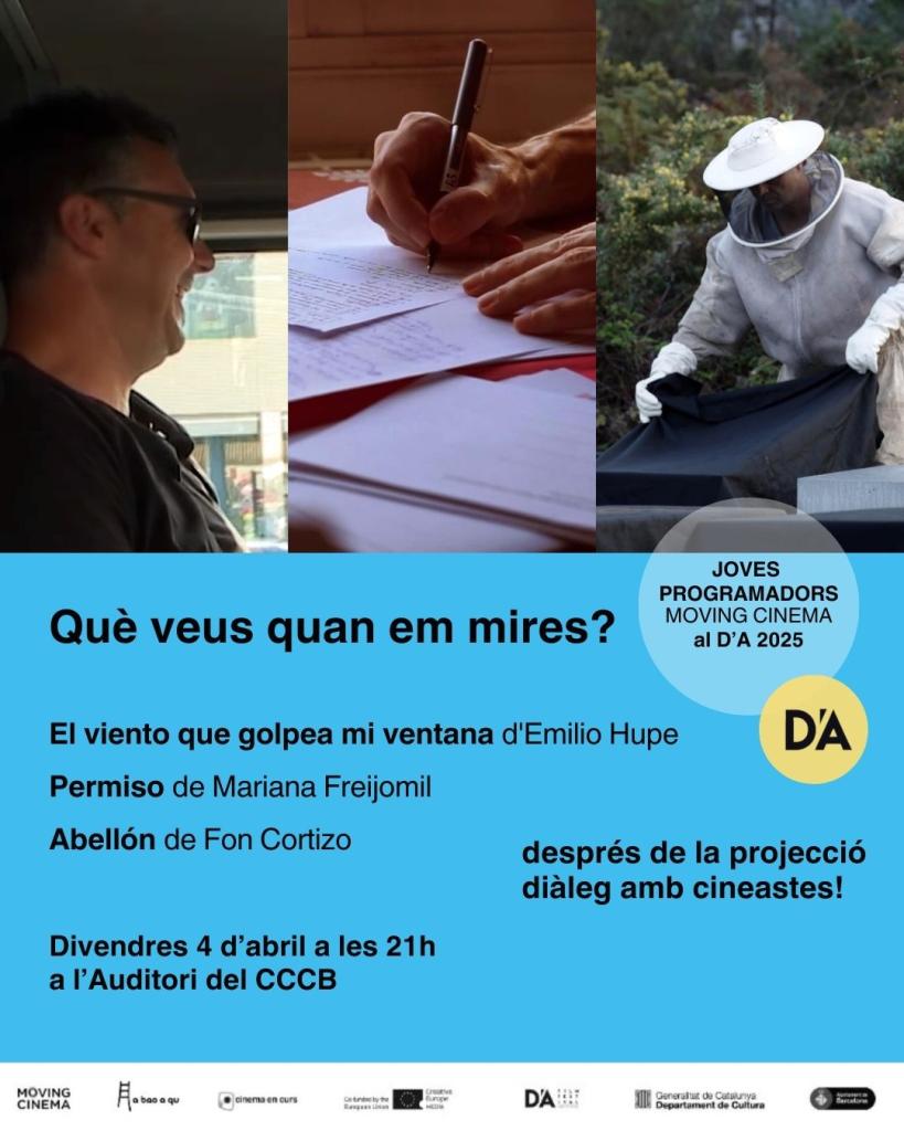 Cartell "Qué veus quan em mires"